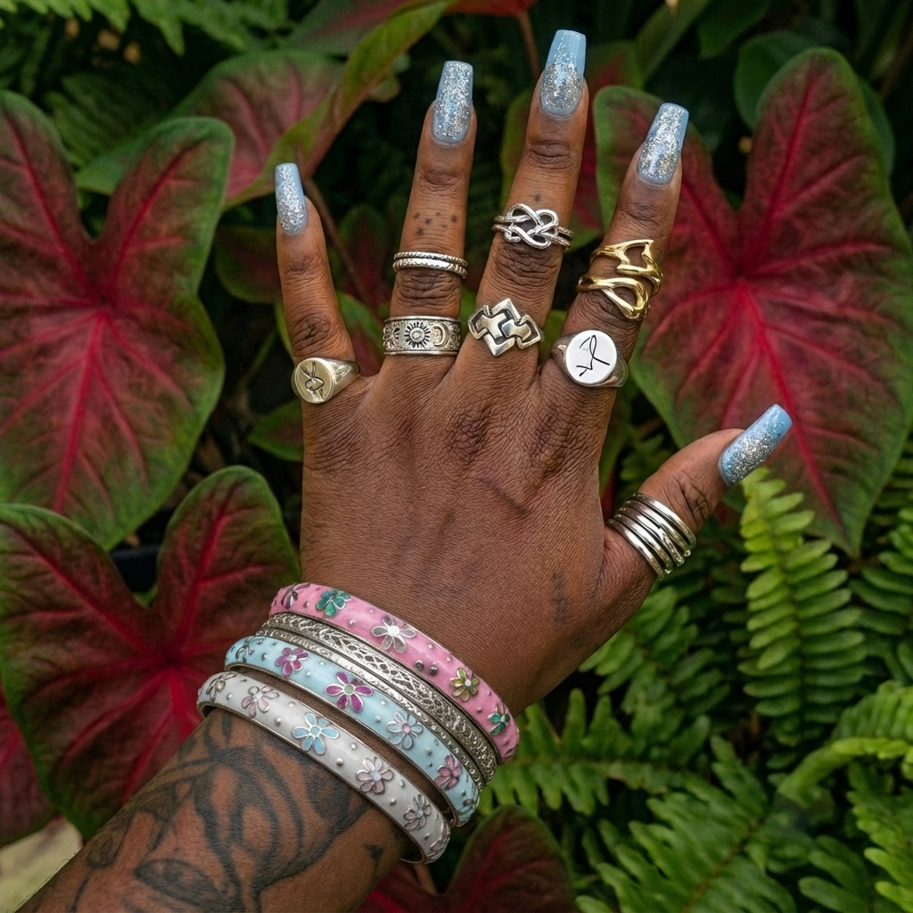 Silver Bloom Stack