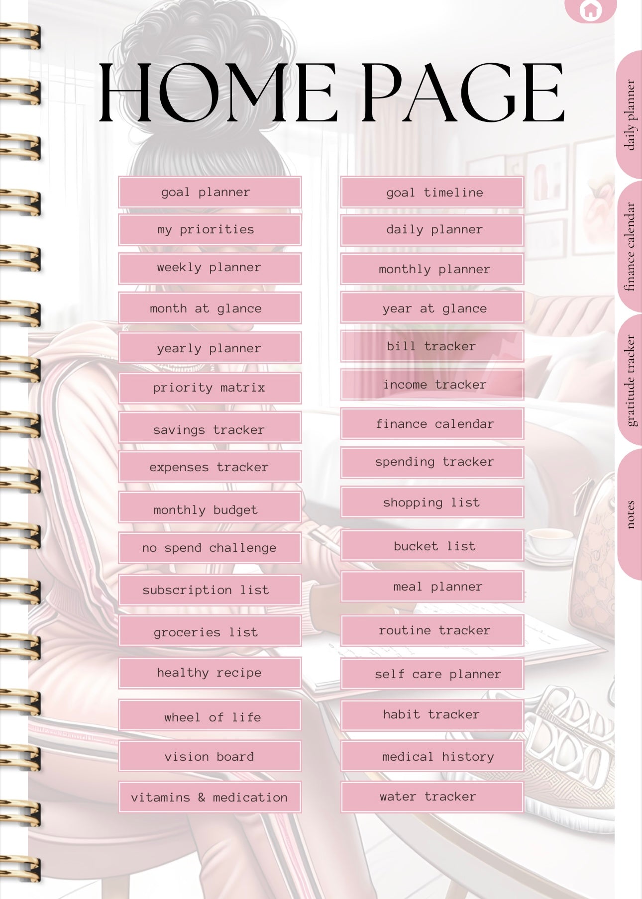 The Goal Getter Digital Planner