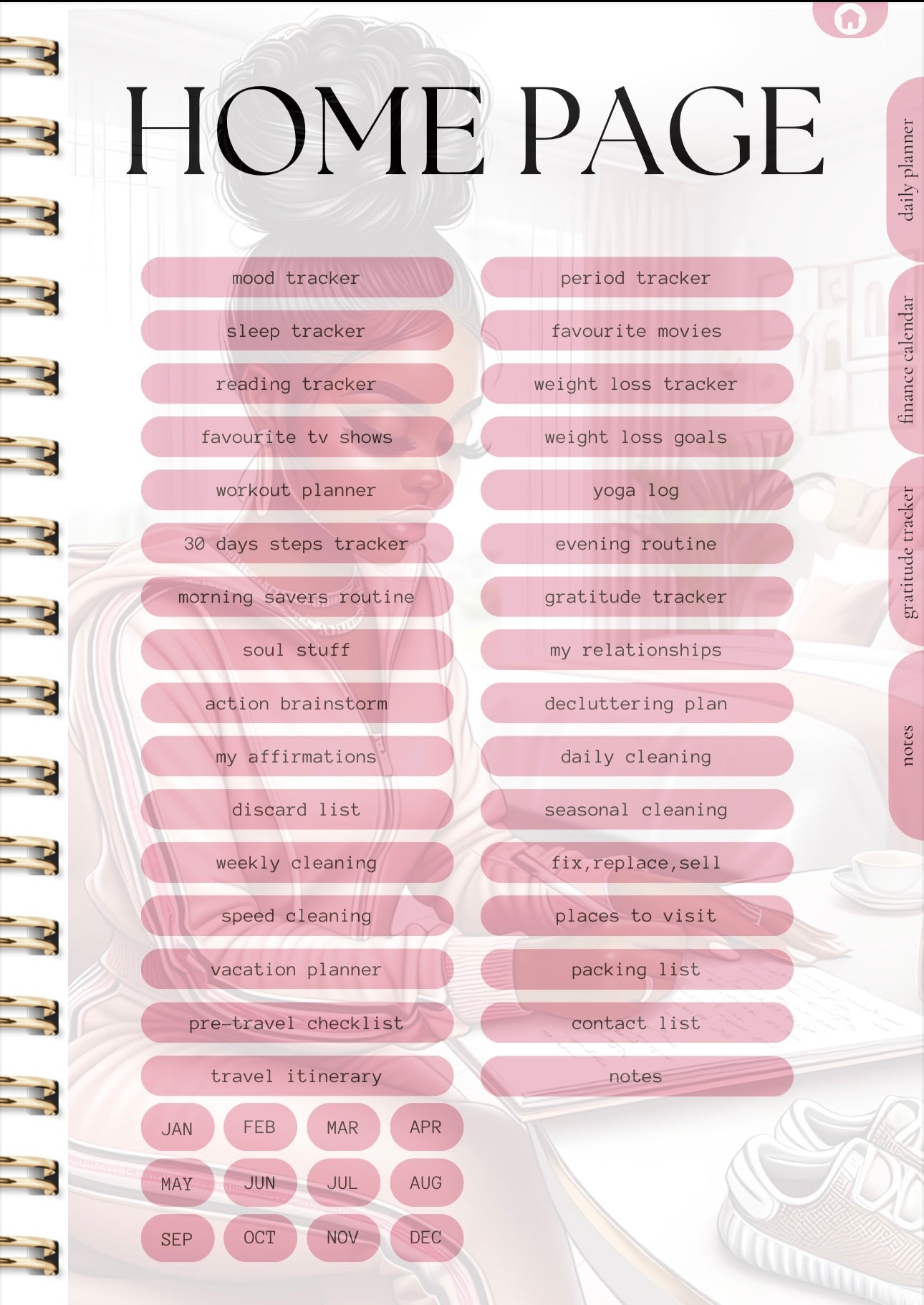 The Goal Getter Digital Planner