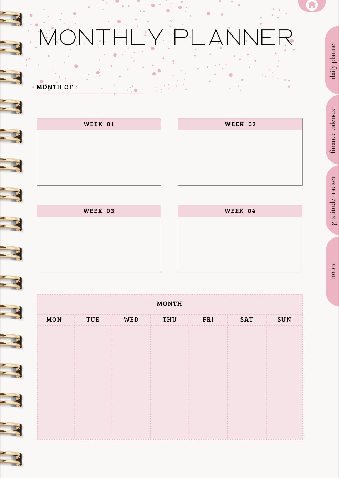 The Goal Getter Digital Planner