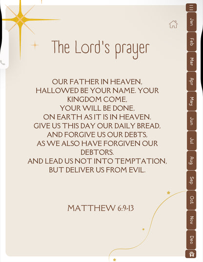 Digital Prayer Journal