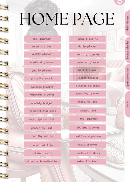 Goal Getter Digital Planner