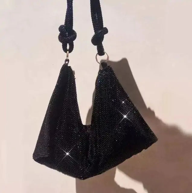 Night Out Crystal Dinner Shoulder Bag