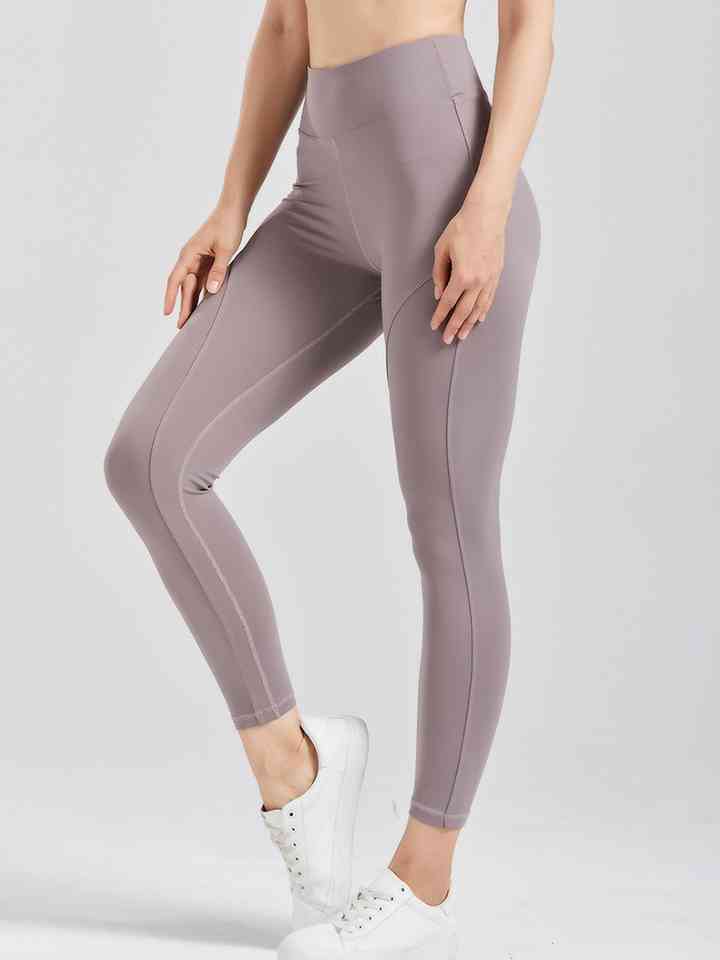 Wide Waistband Active Leggings